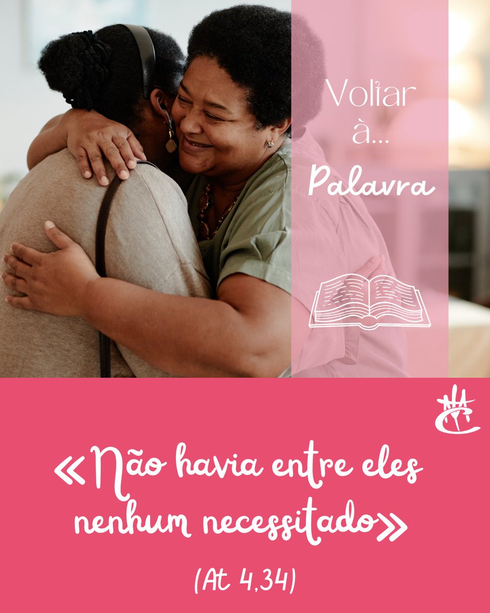 🇵🇹 📖 «Não havia entre eles nenhum necessitado.» (At 4,34)
Quando a Palavra transforma o coração, torna-se fraternidade concreta: ninguém fica esquecido. 🤝✨
#Voltar #Consolação #FamíliaConsolação
