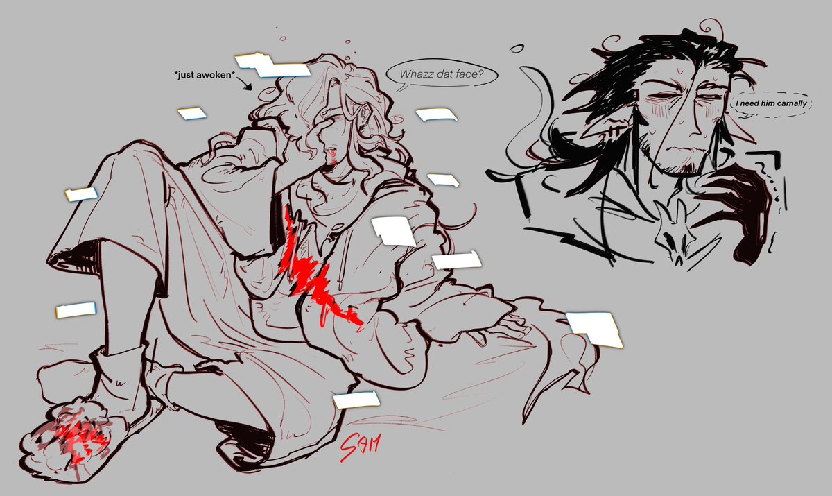 nice nap 

#afterdeath #genosans #reapersans