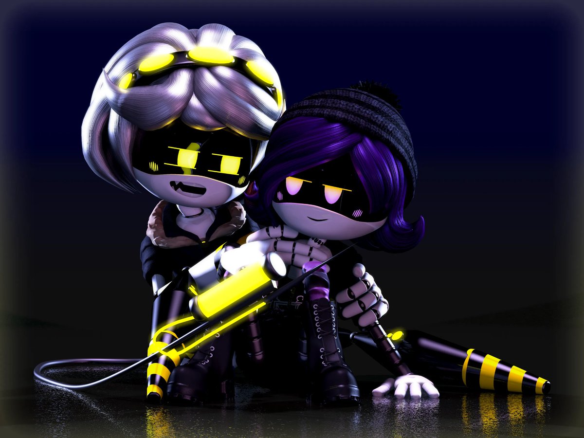 A nice moment together 💜💛

#MurderDrones #UziDoorman #SerialDesignationV #Vuzi