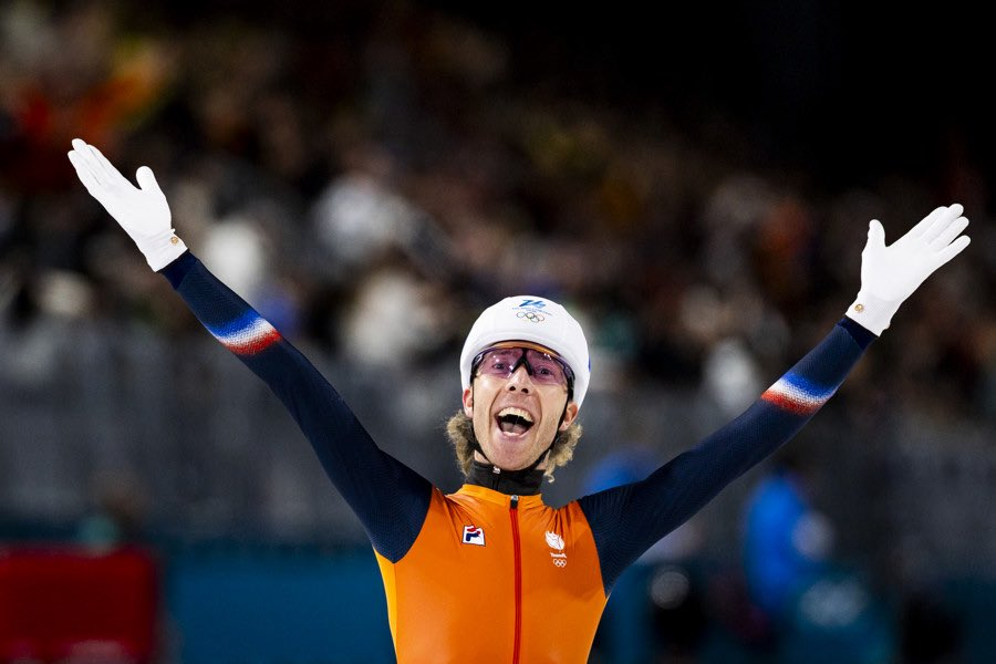 MsportXtra's tweet photo. #Olympics2026 #Skating #MassStart More GOLD for the Netherlands as Jorrit Bergsma and Marijke Groenewoud both took gold at the mass start. #TeamNL https://t.co/xcRqL49epa