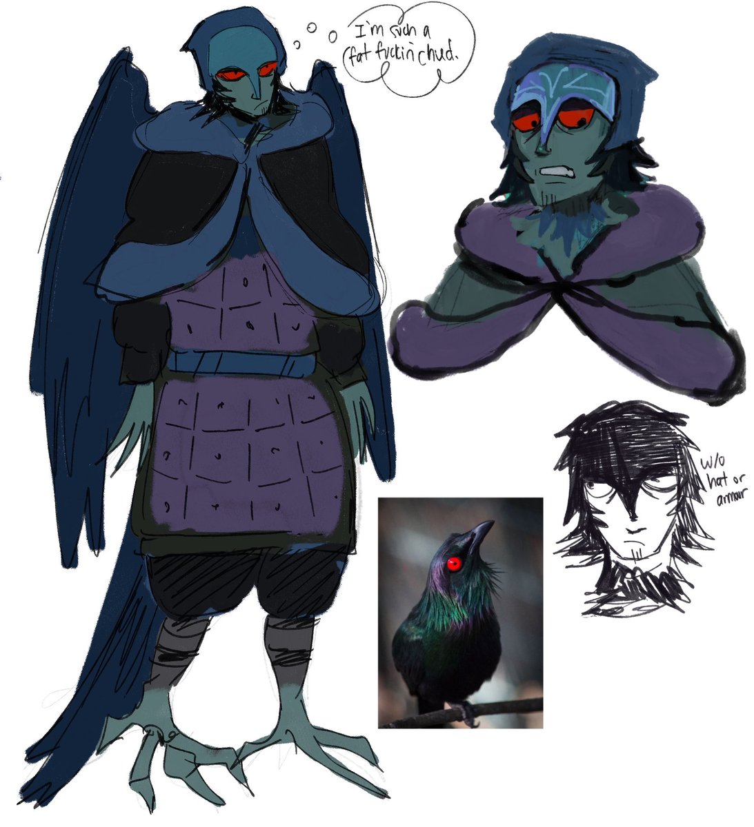 funny character designs ohoho 

#oc #characterdesign #ocs