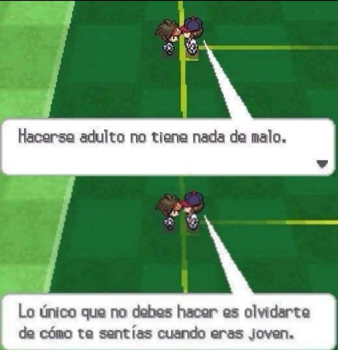 Honestamente vi esta imagen y dije Ifeel that siento que en gran parte olvide como me sentía cuando era mas joven, cuando a pesar de todo los problemas me parecían minusculos.