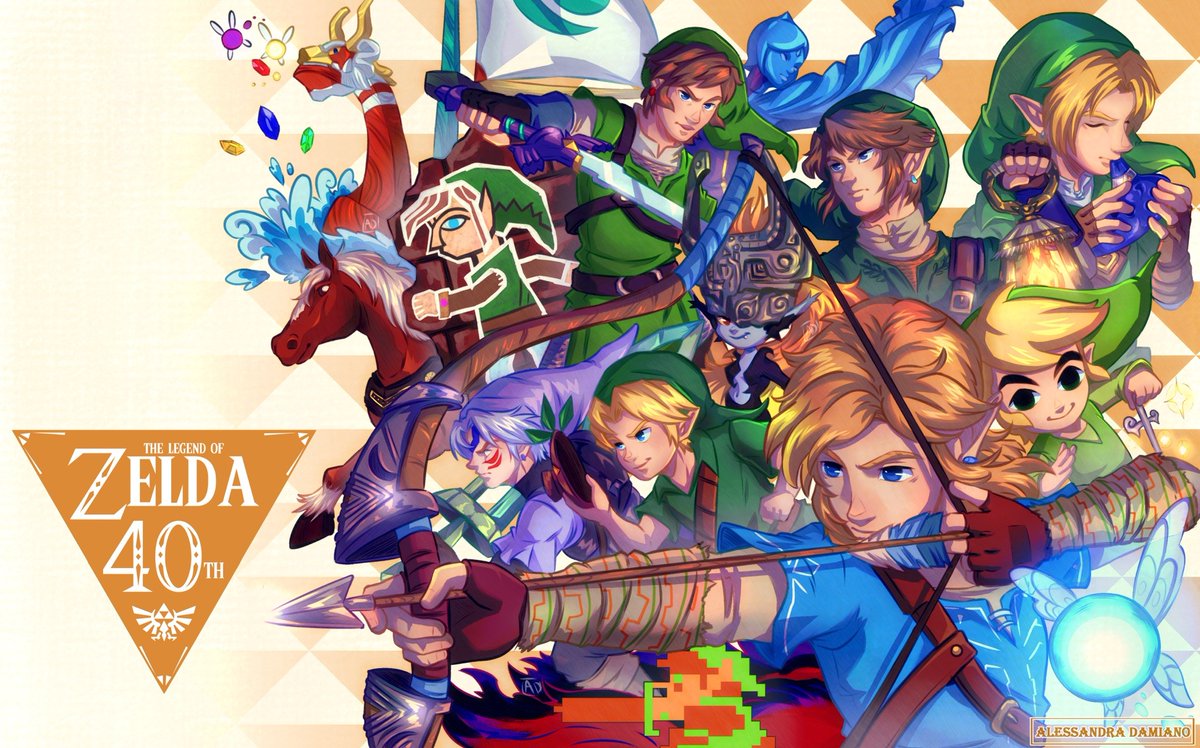 「マサオ返金ページ」 ゼルダの伝説40周年 #thelegendofzelda #Zelda40th Happy Zelda 40th