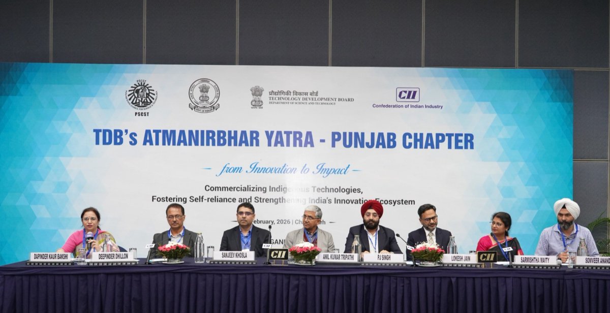 Punjab State Council for Science and Technology tweet media