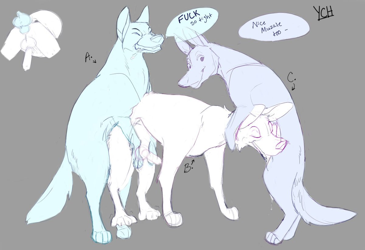 Threesome YCH is now available on my FA