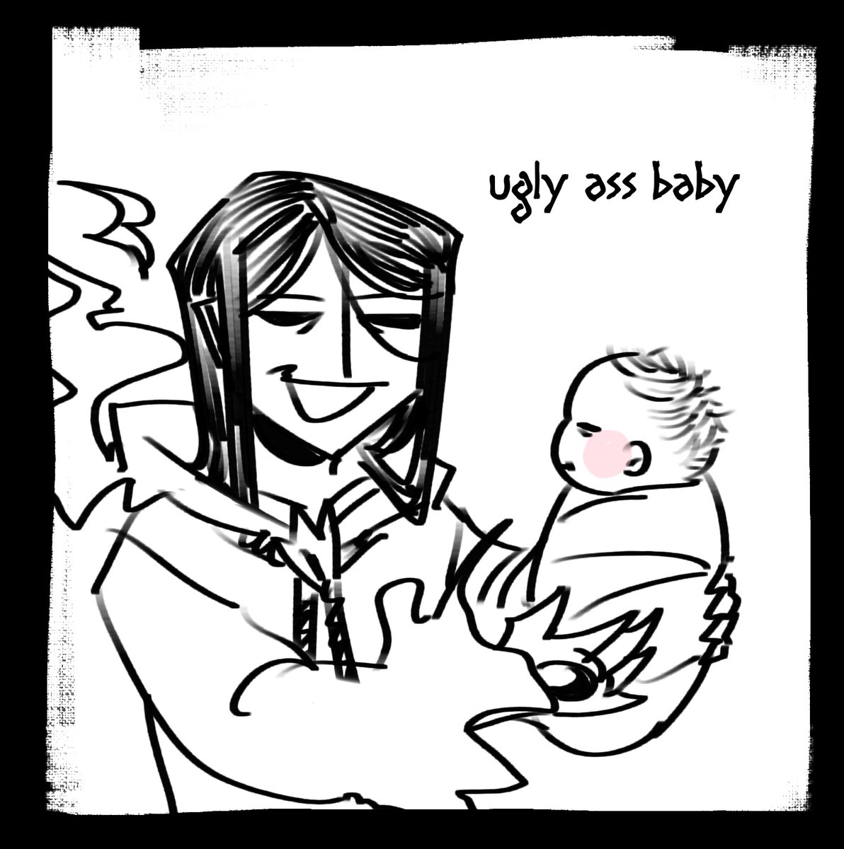 Ugly ass baby
