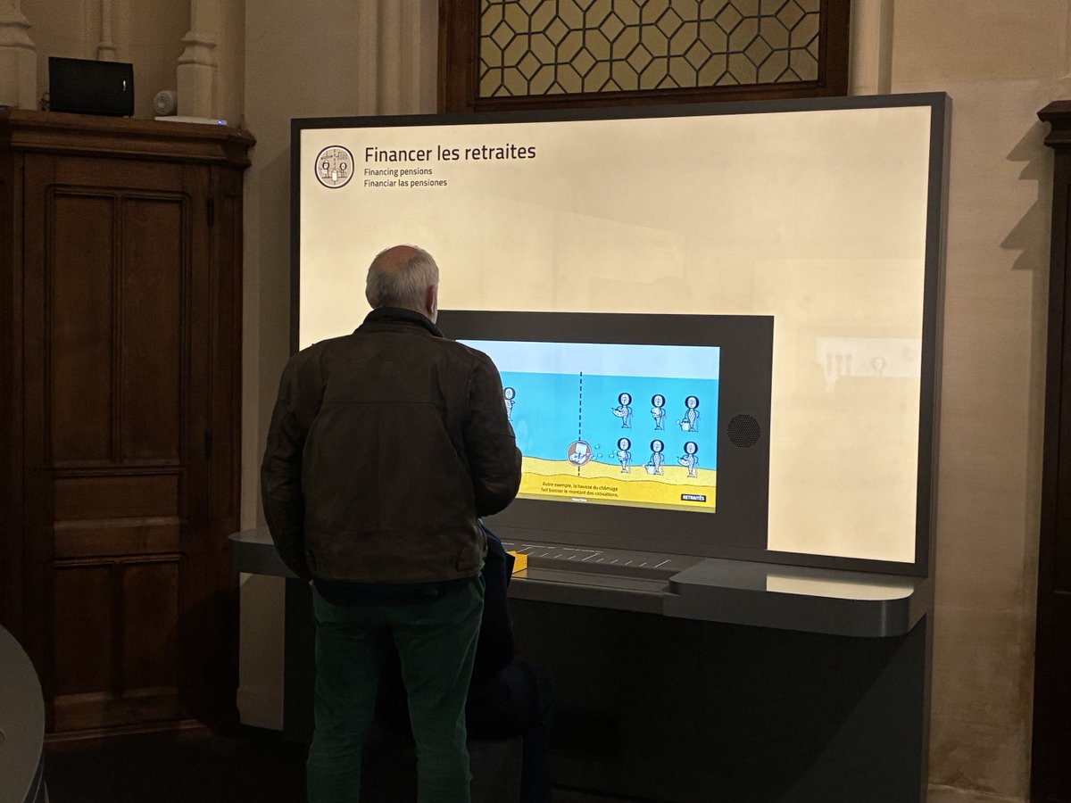 Vu au musée de l’économie, des anciens acceptent de faire un effort pour comprendre le gouffre.
Tout n’est peut-être pas perdu 🤞