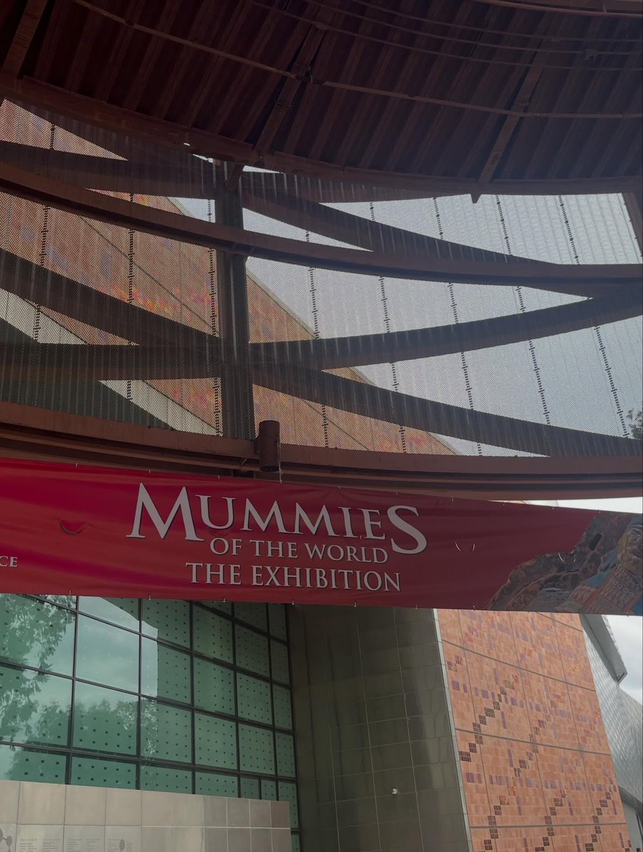 EmmyMiller457's tweet photo. The mummy exhibit at the California Science Center in LA. I always love exploring Egyptian history. I guess the next thing to do is go to Egypt… 😏 https://t.co/XPDfltJezi