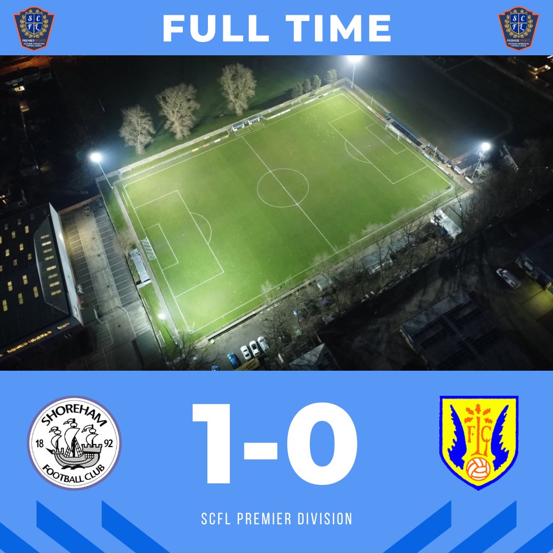 DERBY DAY VICTORY 🤩🤩🤩

Connor Cox at the wheel picking up another 3 points. Can be sent off 1000 times for all I care 💙💙💙

Musselmen are massive 💙

Shoreham 1-0 Lancing 

A huge 3 points towards our goal of safety.