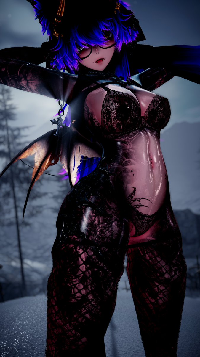 mmmmmph~ big streches before a hunt~