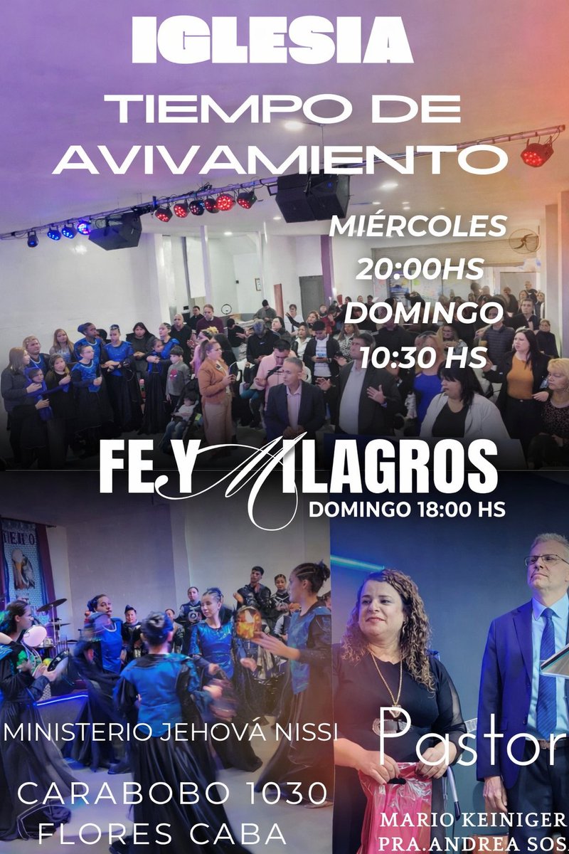 Iglesia Tiempo de Avivamiento (@tdaavivamiento) on Twitter photo 