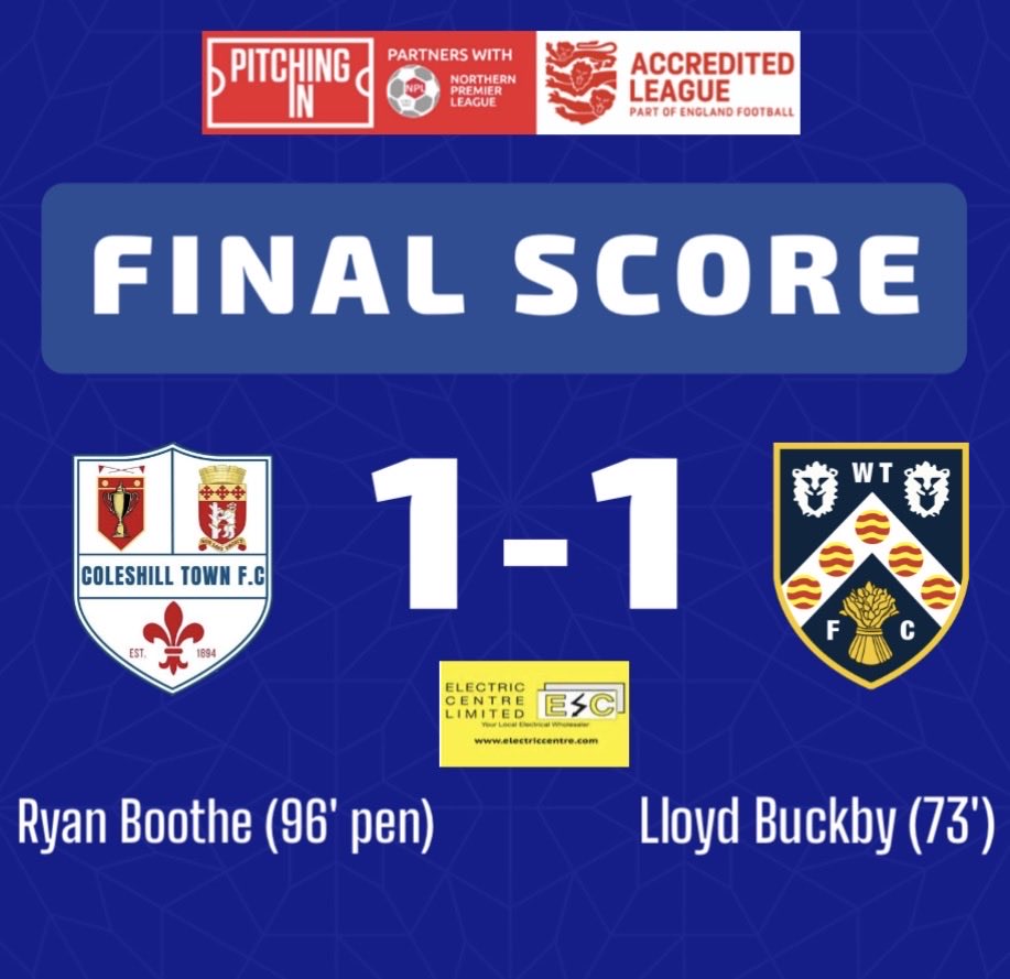 Coleshill Town FC tweet media