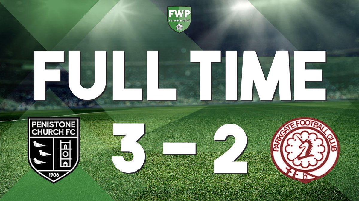 pcfc1906's tweet photo. FULL-TIME: Penistone Church 3-2 Parkgate https://t.co/BwVXgvfO4L https://t.co/gEucBCuM0S