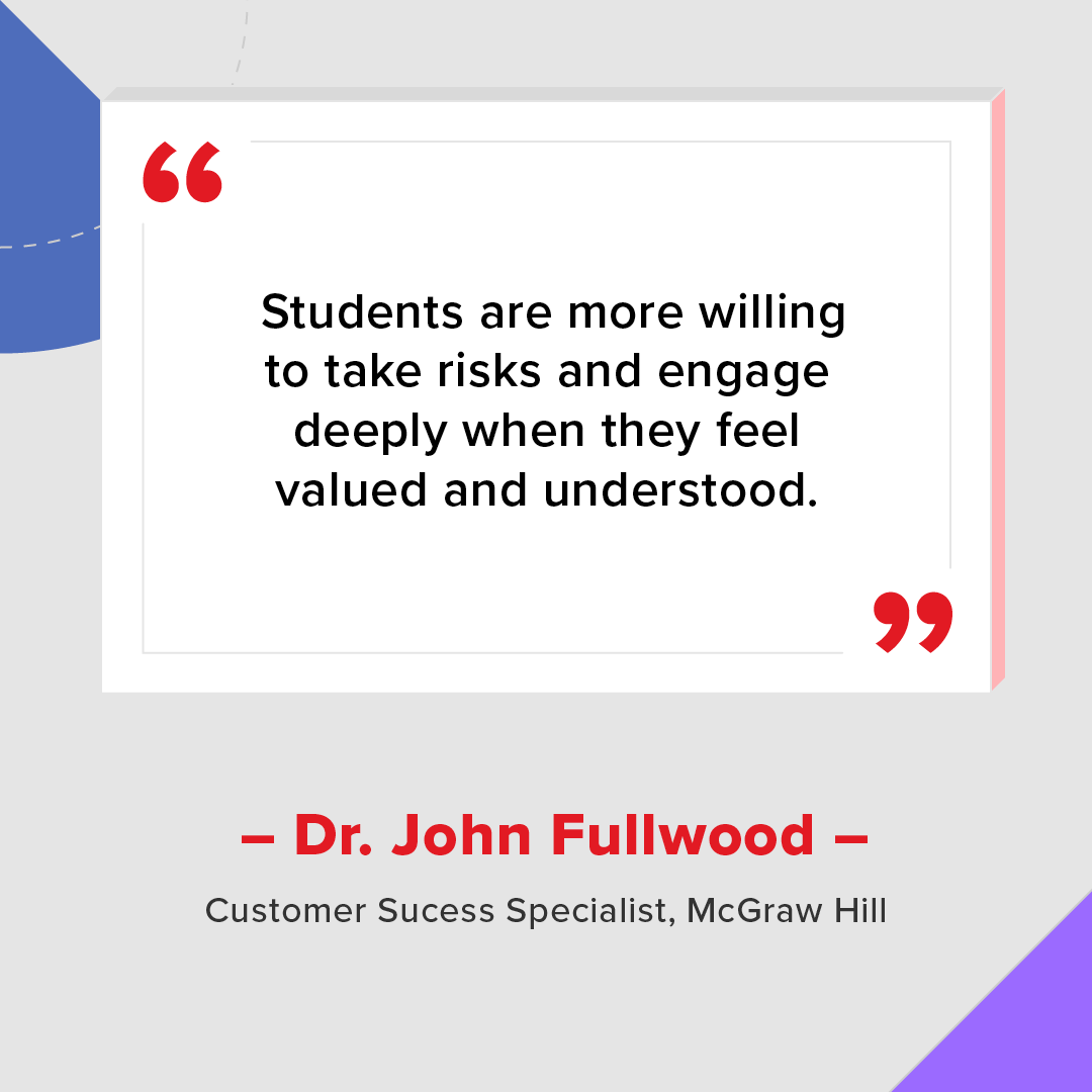 McGrawHillK12's tweet image. Students engage more deeply when they feel valued and understood. Former educator Dr. John Fullwood shares a reminder about the power of connection in learning.

Read more from former educators at McGraw Hill:
👉 mhed.us/49pup5i

#WhyITeach #StudentEngagement #Education