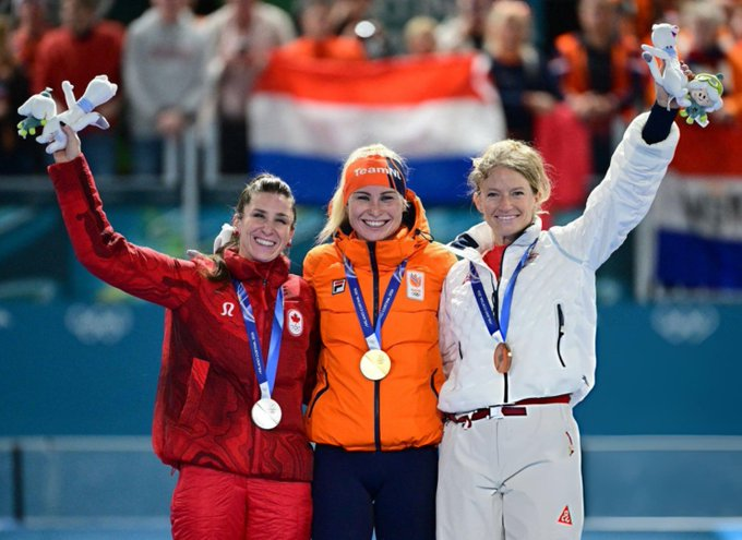 MsportXtra's tweet photo. #Olympics2026 #Skating #MassStart More GOLD for the Netherlands as Jorrit Bergsma and Marijke Groenewoud both took gold at the mass start. #TeamNL https://t.co/xcRqL49epa