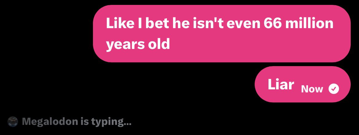 plesiosaurusrex's tweet image. Talkin shit with my bestie 🤪