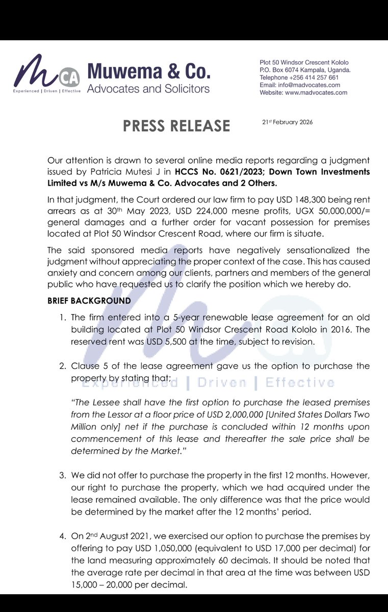 Lawpoint Uganda tweet media