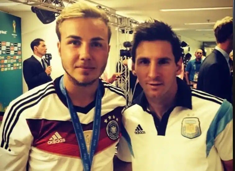 Messi después de perder una final del mundo