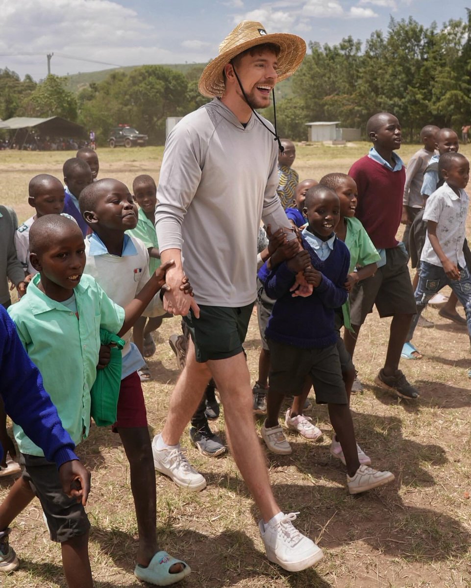 mrbeast_update's tweet photo. MrBeast posted on Instagram!

"We built 10 schools around the world in what might be my biggest project ever. Genuinely so freakin happy with what we accomplished and I’m excited for you all to watch and see the impact you enabled me to have by watching my videos :)" https://t.co/99yLnO79Ke