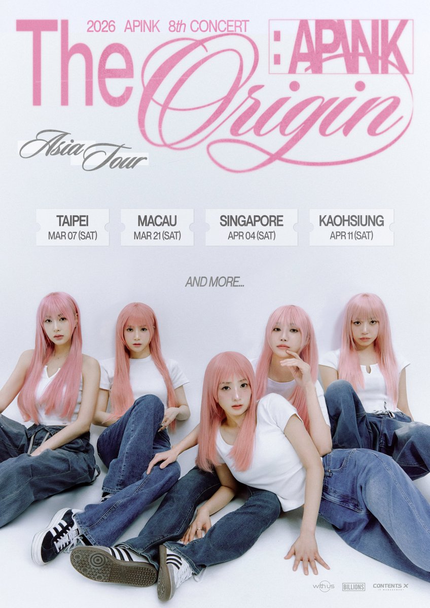 2026 Apink 8th CONCERT 'The Origin : APINK' ASIA TOUR 🩷TAIPEI