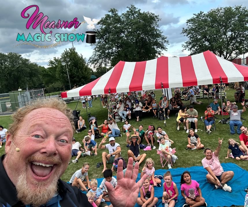 Invite The Measner Magic Show For Your Company Picnics, Family Reunions, Summer Festivals, Block Parties &amp; More.
Booking for the 2026 Season NOW!

Bringing Amazing Magic to any event! 
Call/Text John 708-425-4558
More information: jmmagic.com

#ChicagosBestMagician
