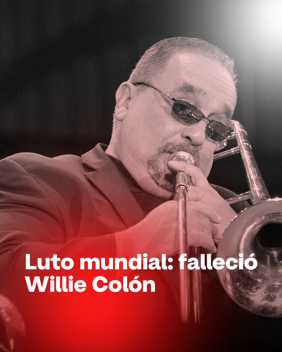 #ATENCIÓN | Falleció el reconocido cantante Willie Colón a sus 75 años. Todos los detalles 👉  brnw.ch/21x097q