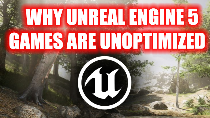 If you have ever wondered why Unreal Engine 5 games are unoptimized, here is your answer below (Hint: It's not what you think.)

WATCH HERE⬇️
youtu.be/kckyl4sQCIY