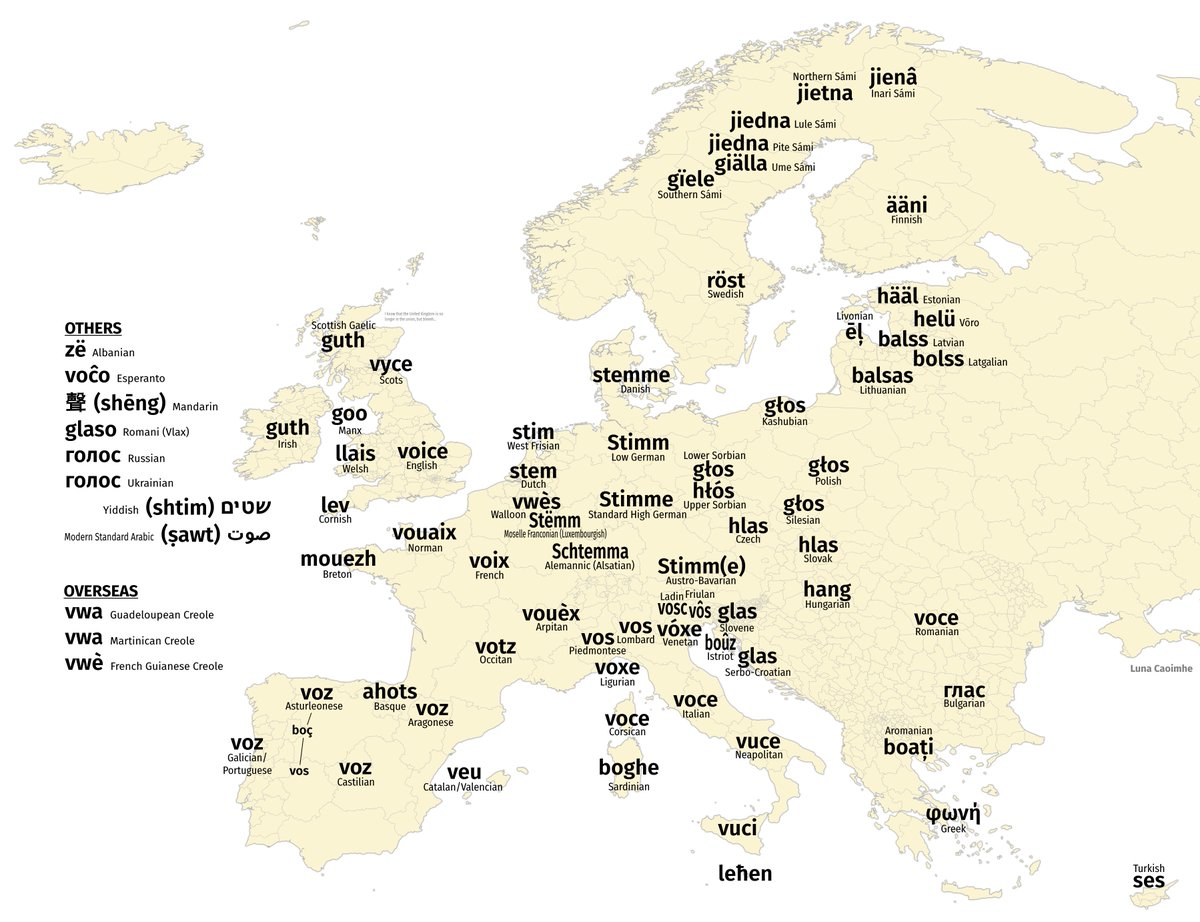 Since today is International Mother Language Day, not 🇪🇺 Official Language Day, and since our linguistic diversity is not limited to just 24 languages, here is a better map.

Bon Dia Internacional de la Llengua Materna a tothom!
Lá Idirnáisiúnta na Máthairtheangacha sona daoibh!
