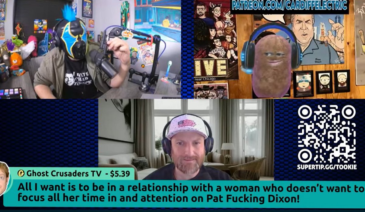 SoPrettyDoodles's tweet photo. Not a single laugh by the hosts or any positive comment in the chat, hundreds of boring supertips that no one likes. All sent by fat ugly divorced dads. Massive L for comedy. Yall actually make Johns show look more entertaining.. https://t.co/NTmNQakIOr