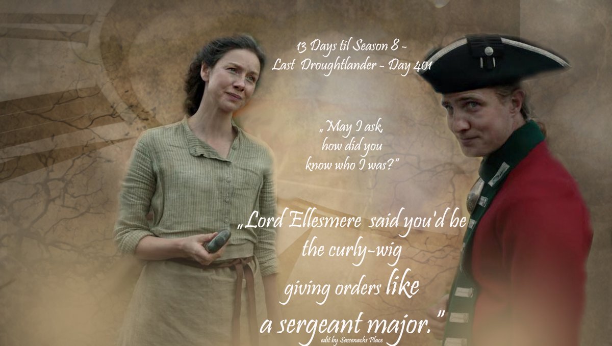 SassenachPlace's tweet photo. #Outlander #LastDroughtlander - Day 401, still 13 Days til Season 8 #BestLines #CaiturDay
a perfect Description
@10MinDQ @AngusAngels @SwietjesO
@brittafahl70 @LallyFawn @OutlandishScot https://t.co/hiZv0Ydbn0