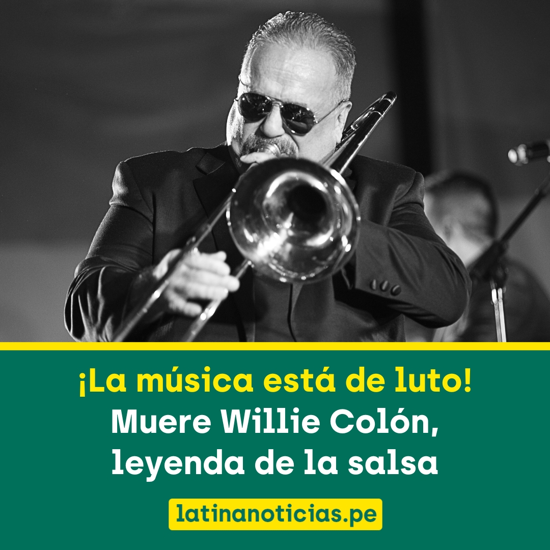 Latina_Noticias's tweet photo. #LOÚLTIMO 🔴🕊️ El mundo de la salsa está de luto tras el fallecimiento del legendario músico Willie Colón, intérprete de éxitos como "El gran varón" e ícono de la música latina. El cantante fue hospitalizado de emergencia por complicaciones respiratorias hace unos días. https://t.co/1CWVkgDTPM