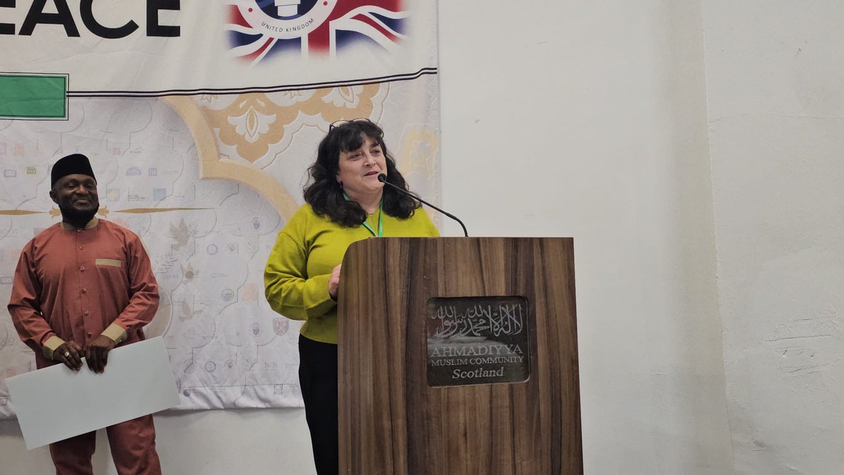 Ahmadiyya Muslim Elders Association Glasgow tweet media