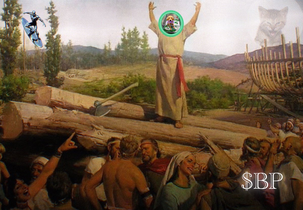 The masses aren’t prepared for what’s coming. They didn’t believe in Noah either. 
$BP