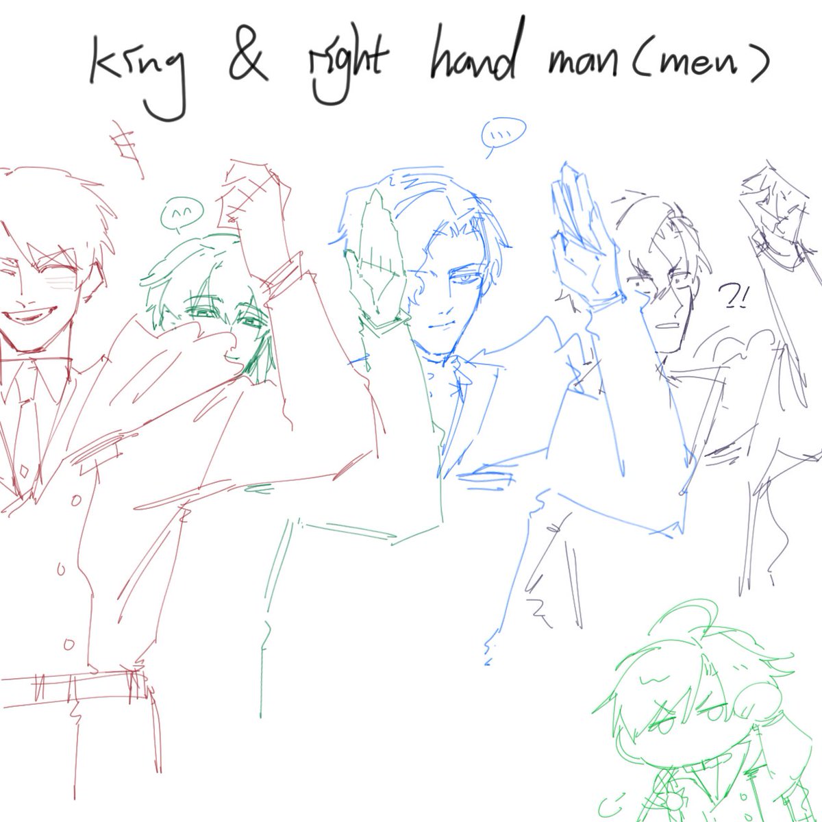 骗你的除了路西法前面还有更能干的bbts和后面预备役的stn总之梅菲斯托加油
(一群男的开始莫名秀手臂) (虽然是右手但反应过来的时候被我画成左臂了总之不管了)