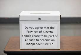 According to the Clarity Act (formally An Act to give effect to the requirement for clarity as set out in the opinion of the Supreme Court of Canada in the Quebec Secession Reference, S.C. 2000, c. 26), the referendum question on Alberta independence does not require approval