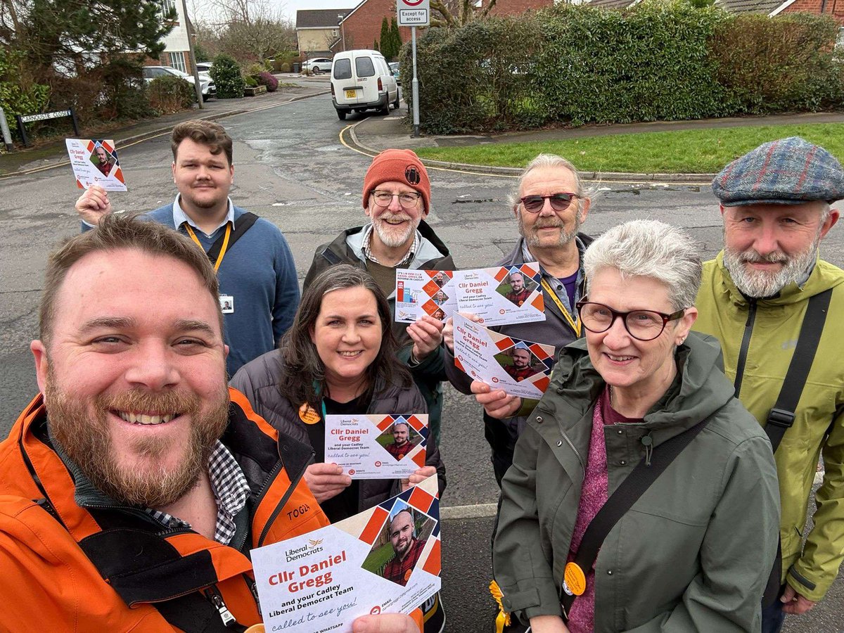 Another great morning of canvassing in Cadley in preparation for the upcoming local elections in May! Always a pleasure to talk to residents and report casework to make our community a better place to live.