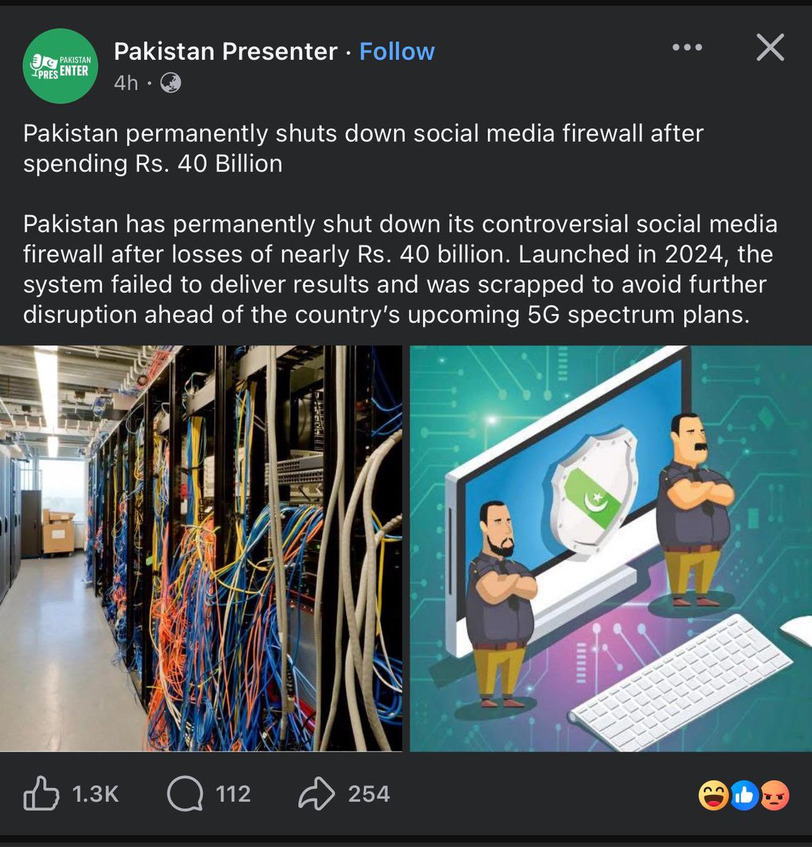 MutePaper's tweet photo. Spend Rs. 40 billion on a social media firewall.
Slow down the internet.
Disrupt 4G.
Frustrate telecom companies.

Then quietly shut it down.

Visionary stuff. https://t.co/ij11fTnn6P