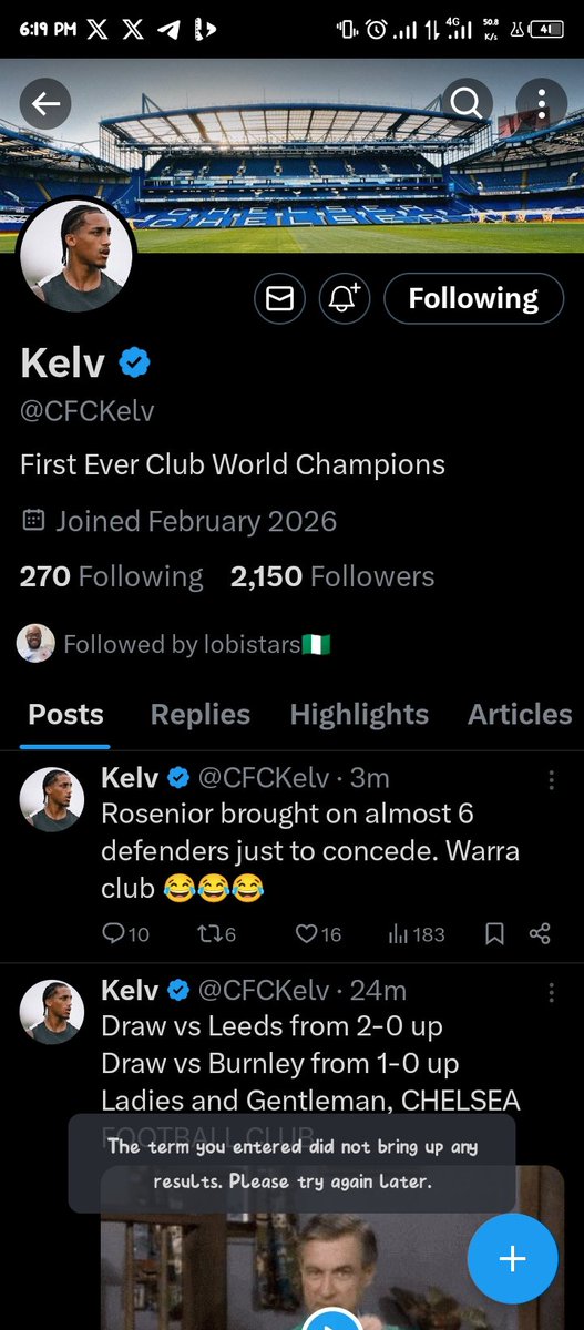 Defi_W_I_L_L's tweet photo. @john322226 @CFCKelv Done Sir 

Make I see sth break my fast 🙏
9127813464
Muhammad Abubakar https://t.co/i4Youbg14g
