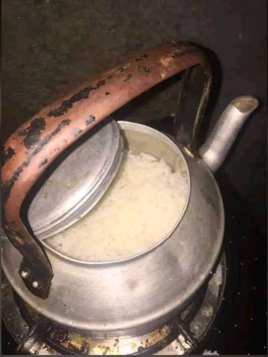 You come borrow my gas to boil water, you use ham boil rice inside kettle. This thing you are doing, Continue there is God ooooooo