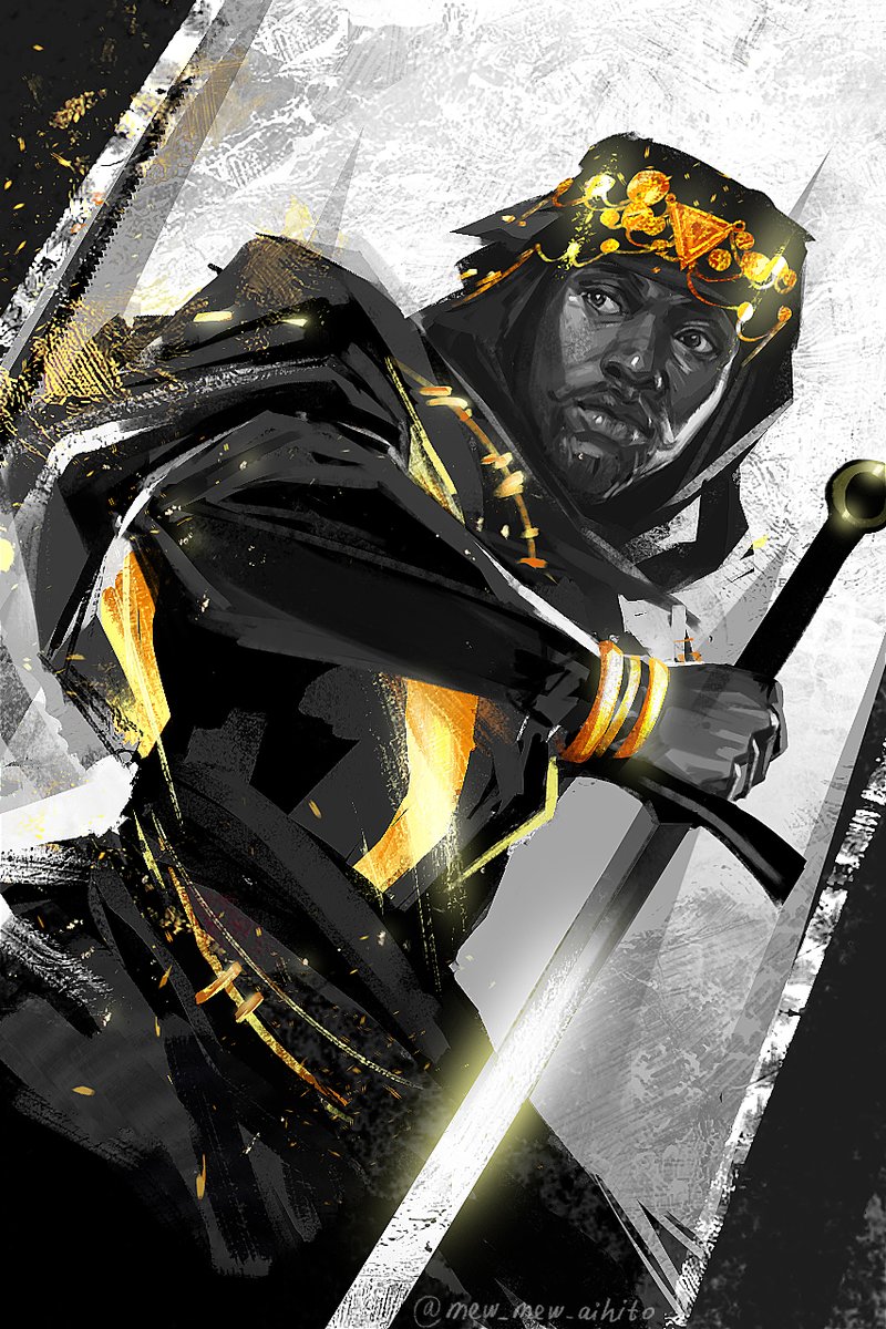 I'm done 🧡 #MusaofMali