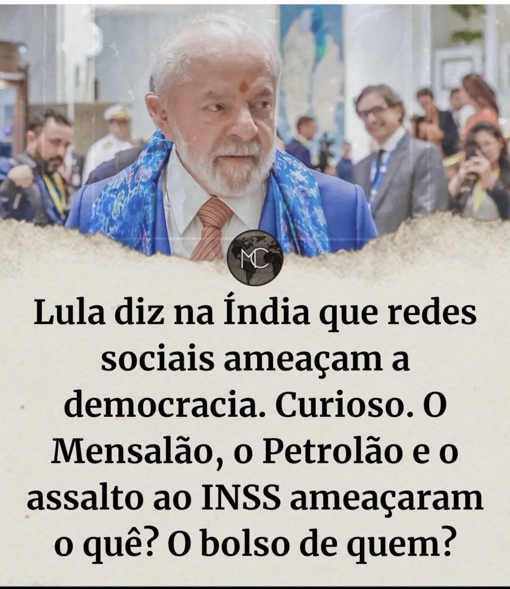SueliRizzi3's tweet photo. Para o petista, “democracia” é o silêncio dos cordeiros enquanto os lobos jantam a oposição e os cofres públicos. https://t.co/T1lCB9sMAt