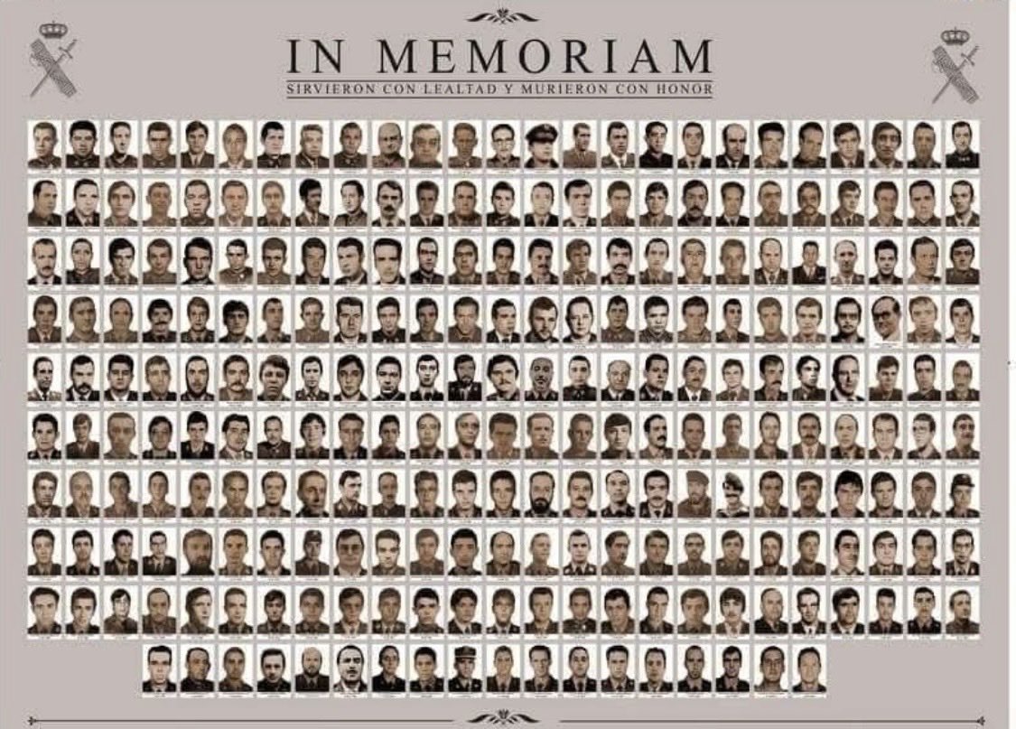 LVetrinbajo's tweet photo. Aquí tenéis a los asesinados por ETA. Actualmente OTEGUI socio de Sánchez. https://t.co/V6xxzEcQ1Y