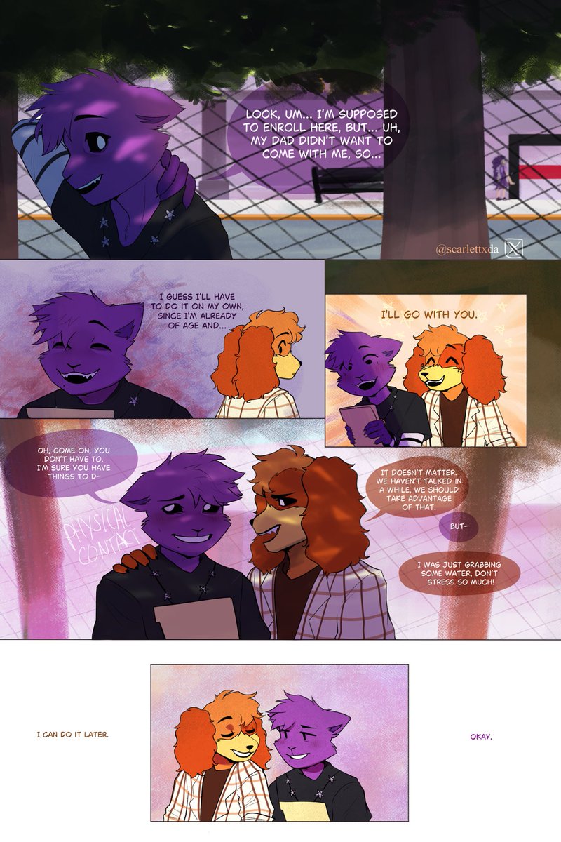 scarlettxda's tweet photo. ๐๐งก"Between Cannibals"๐๐๐comic
โจCHAPTER 2 - PAGE 2 & 3โจ
+ ๐ Upgrade/announcement about the comic down this post ๐
(SPA/ENG)
#SliceofCrittersAU #SliceofCritters #SmilingCritters #dogday #catnap https://t.co/NI71L6rRf8