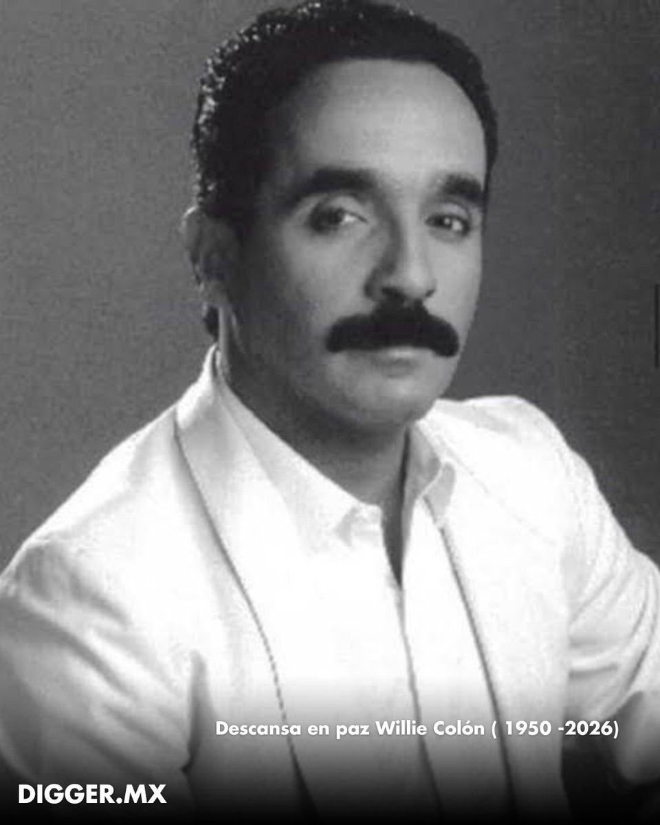 Diggermx's tweet photo. El idolo de fania, la leyenda de la salsa Willie Colón ha fallecido hoy a los 75 años. https://t.co/rLzfX1Kkbl