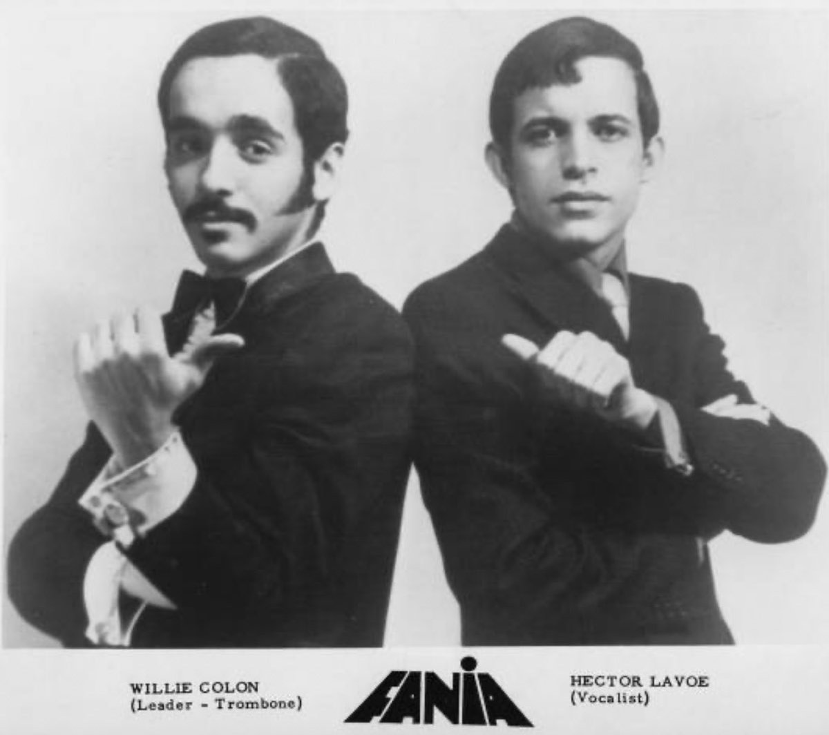 Foto de Willie Colón y Héctor Lavoe. 1969