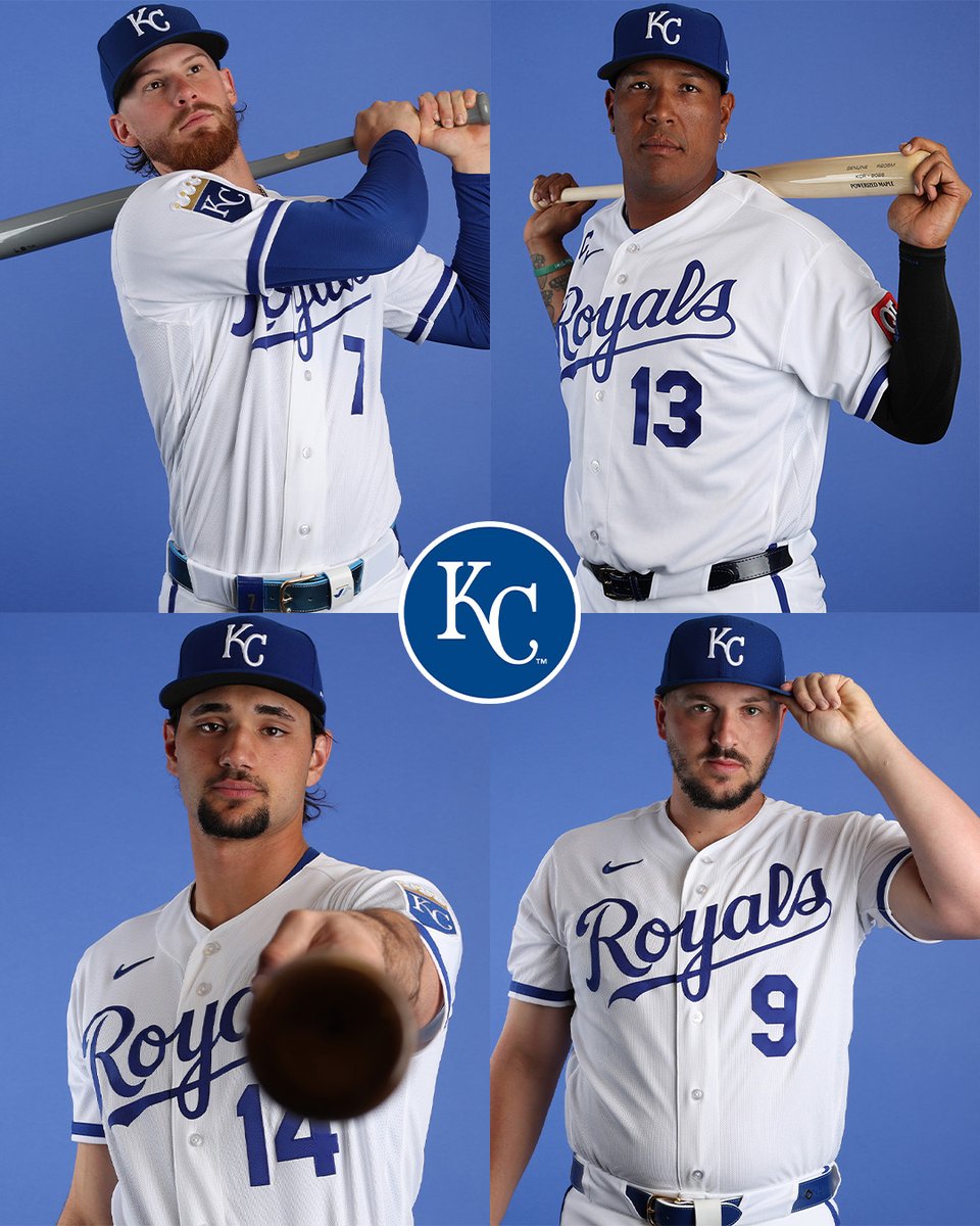 The <a href="/Royals/">Kansas City Royals</a> looking sharp at Photo Day:

🔵 Bobby Witt Jr.
🔵 Salvador Perez
🔵 Jac Caglianone
🔵 Vinnie Pasquantino