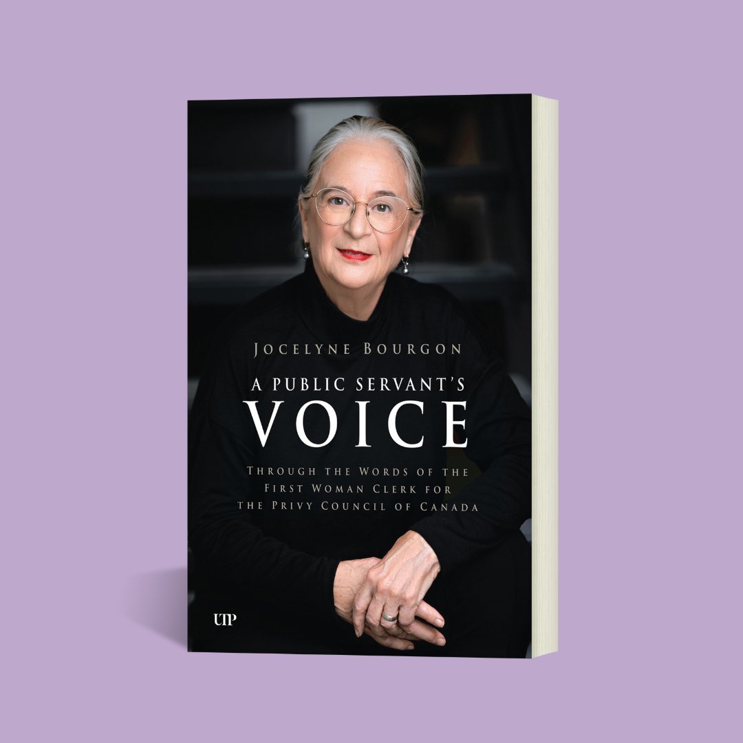 utpress's tweet image. "Read this book to learn about some of the most pivotal moments of Canadian history. From one of the most consequential actors of that formative epoch.” @TakiSarantakis @School_GC
Pre-order A Public Servant's Voice: bit.ly/4tK5iSa 
@‌IPAC_IAPC #PoliSci #Biography