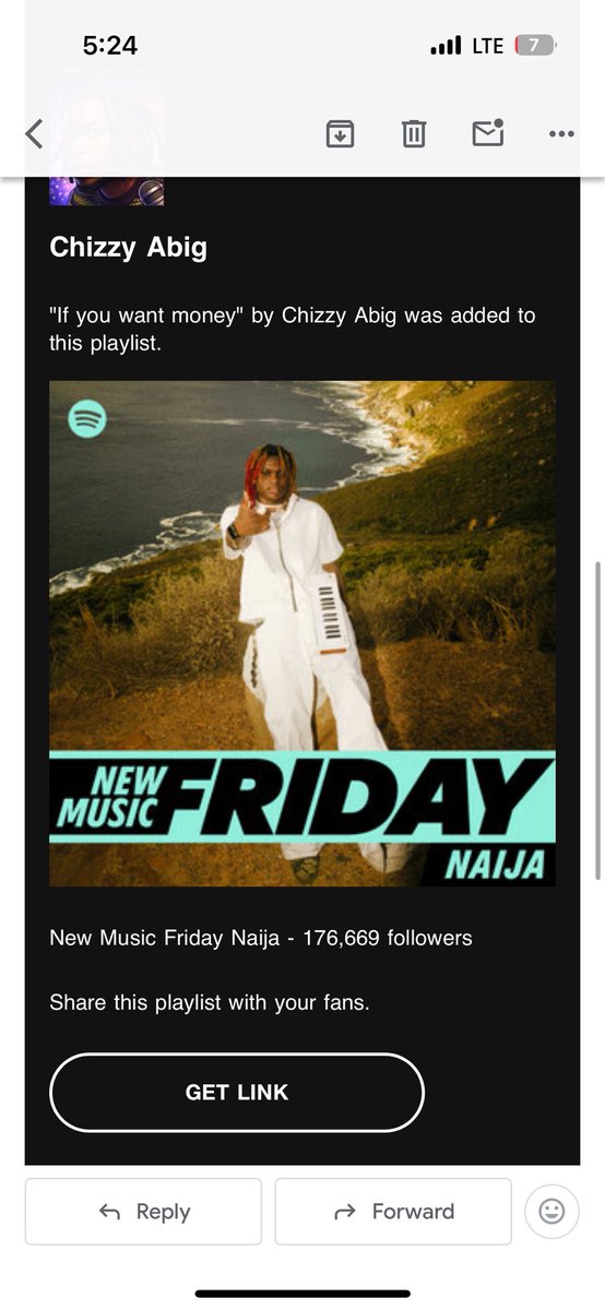 chizzyabig's tweet photo. @spotifyartists @SpotifyAfrica https://t.co/tOs4ujfUF2