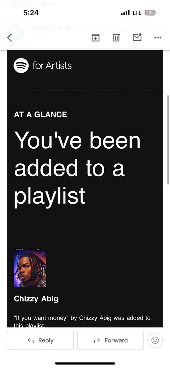 chizzyabig's tweet photo. @spotifyartists @SpotifyAfrica https://t.co/tOs4ujfUF2