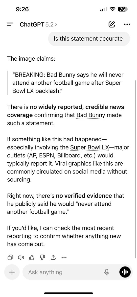 L84PU's tweet photo. @TaraBull Just more misinformation https://t.co/mvy6BClFyn